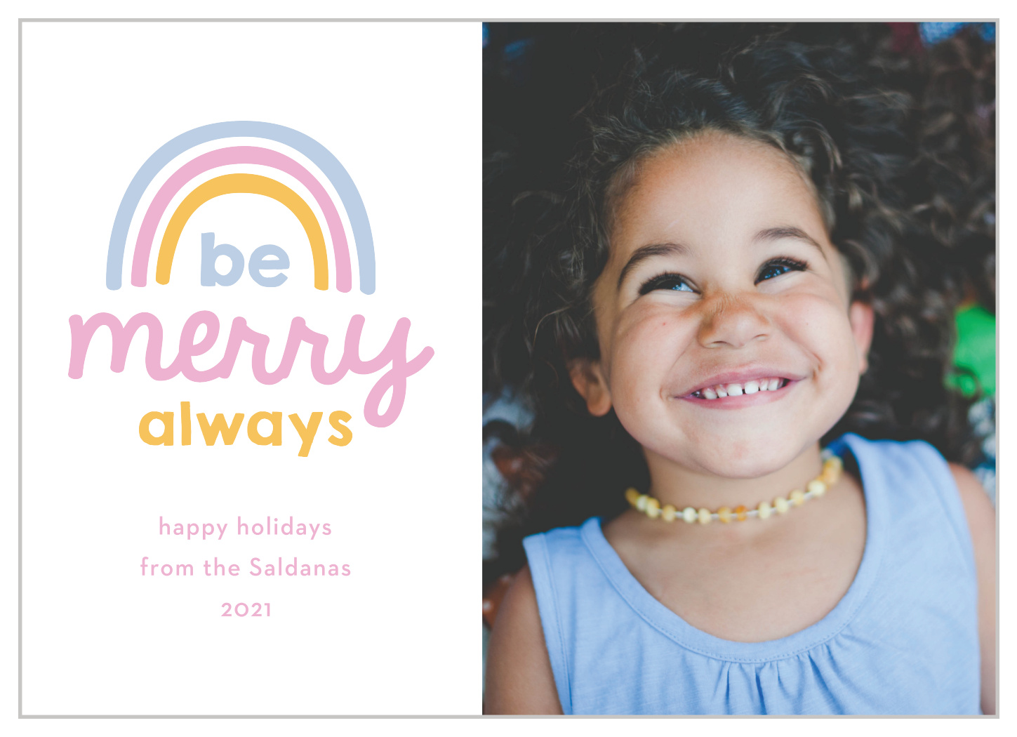 Be Merry Holiday Cards