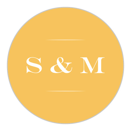 Framed Sunflowers Wedding Stickers