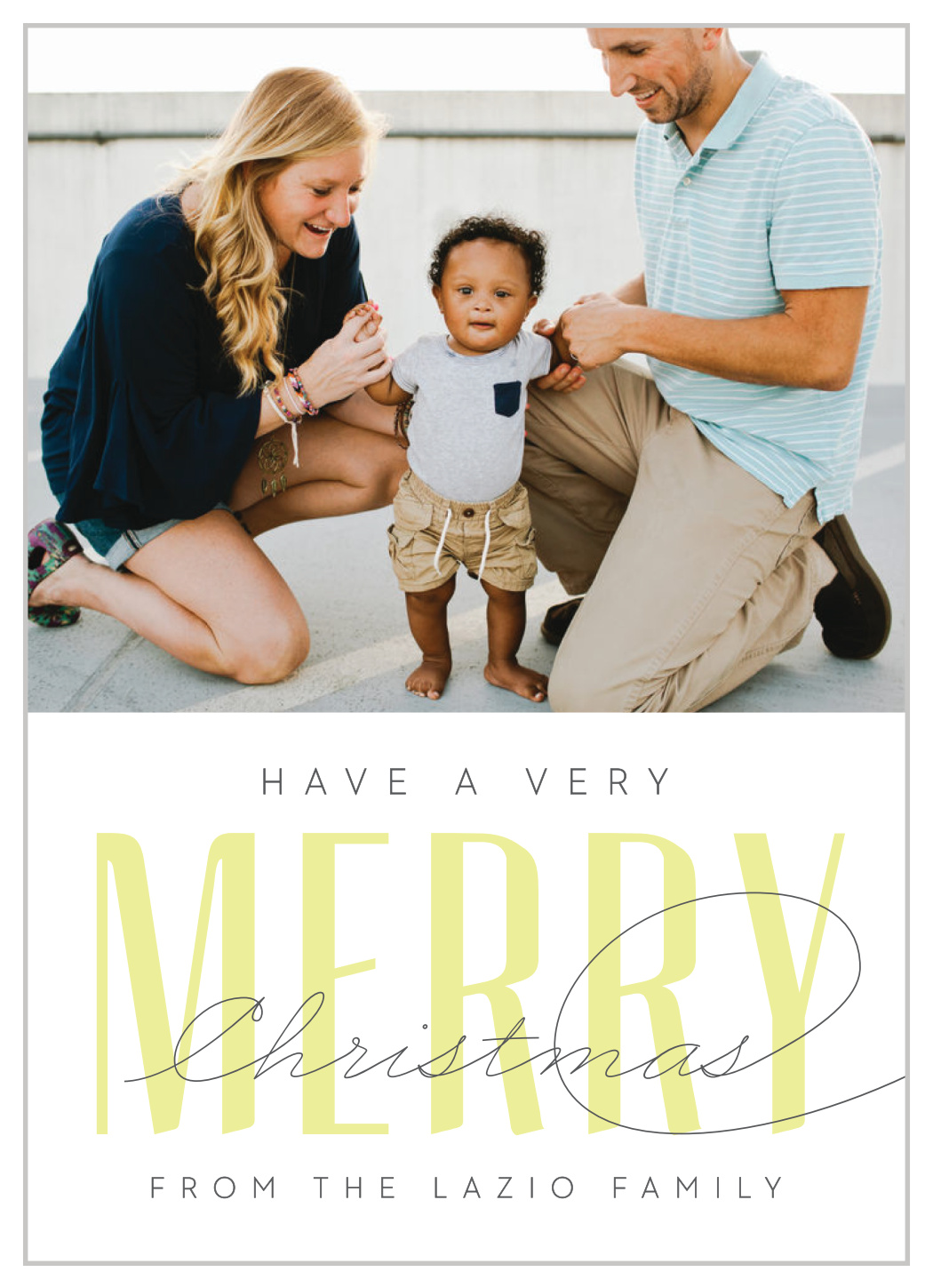 Layered Merry Christmas Cards
