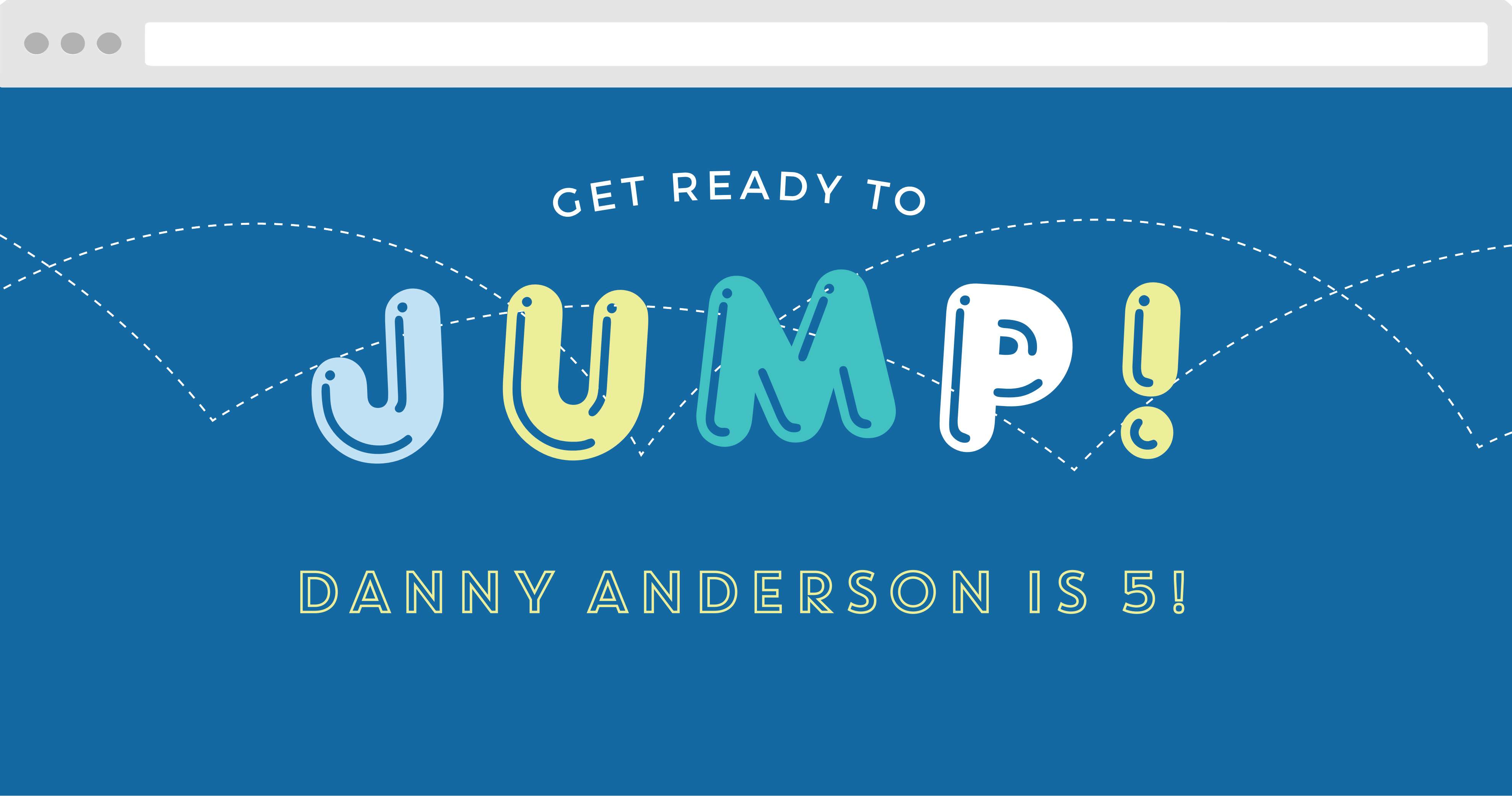 Jumping Jamboree Children's Birthday Website