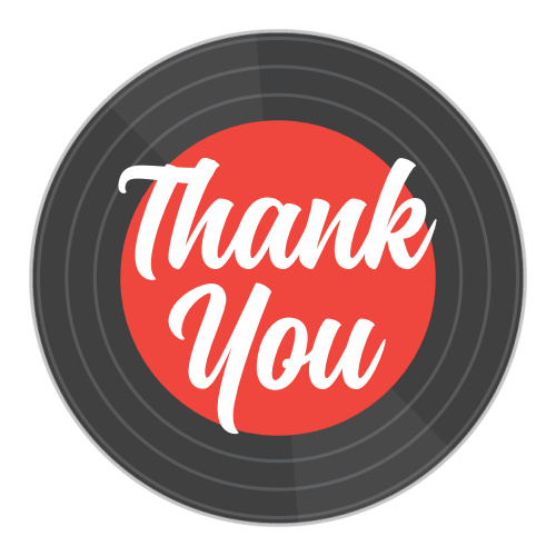 Keep the musical theme going with our Record Player Bar Mitzvah Stickers!