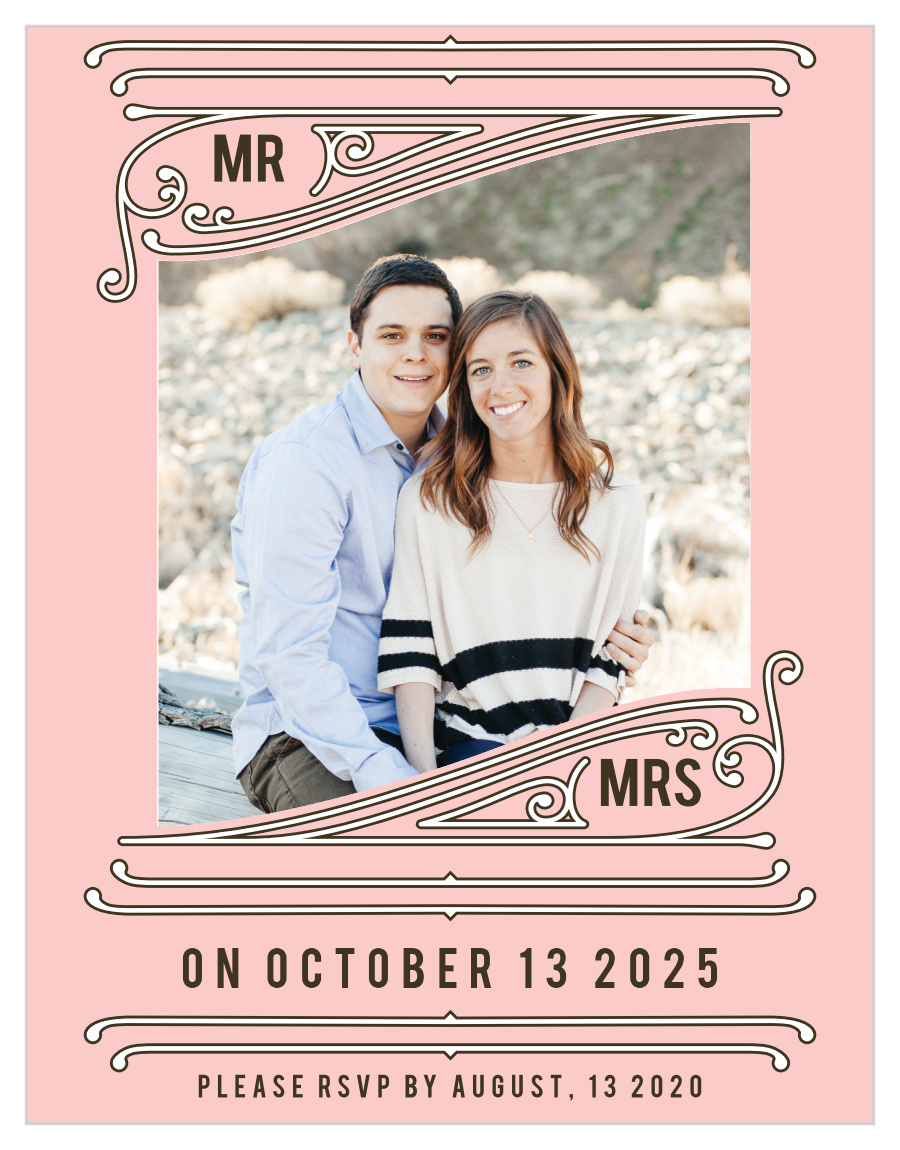 Vintage Union Save the Date Cards