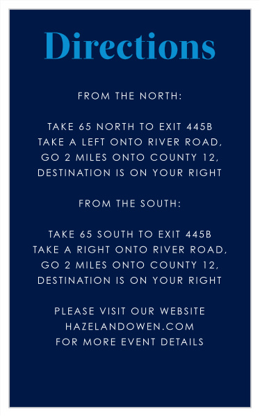 Our Hockey Mitzvah Bar Mitzvah Direction Cards are a great way to ensure that everyone makes it to your venue without any hiccups!