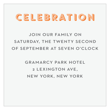 Give your loved ones all the information they will need about the coming of age ceremony with our Hockey Game Bar Mitzvah Reception Cards.