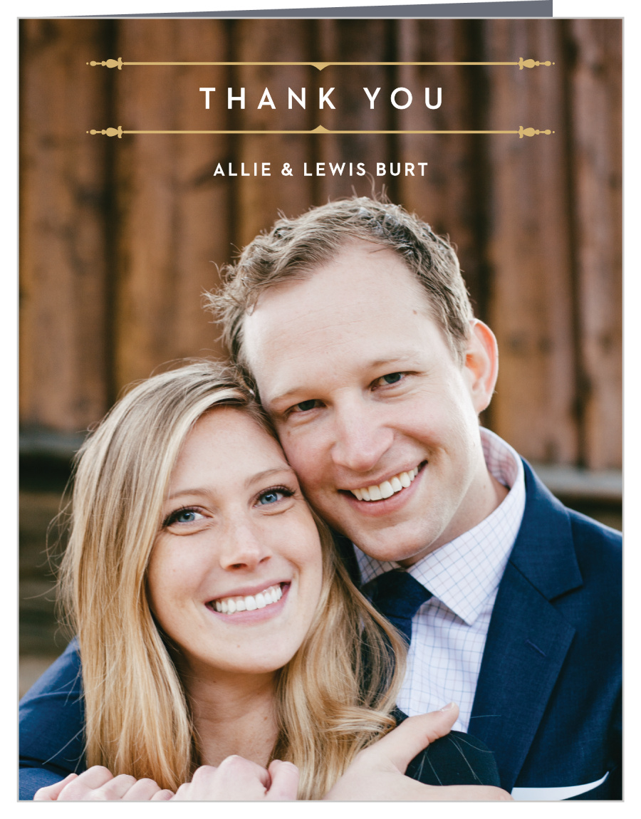 Happily Ever After Wedding Thank You Cards