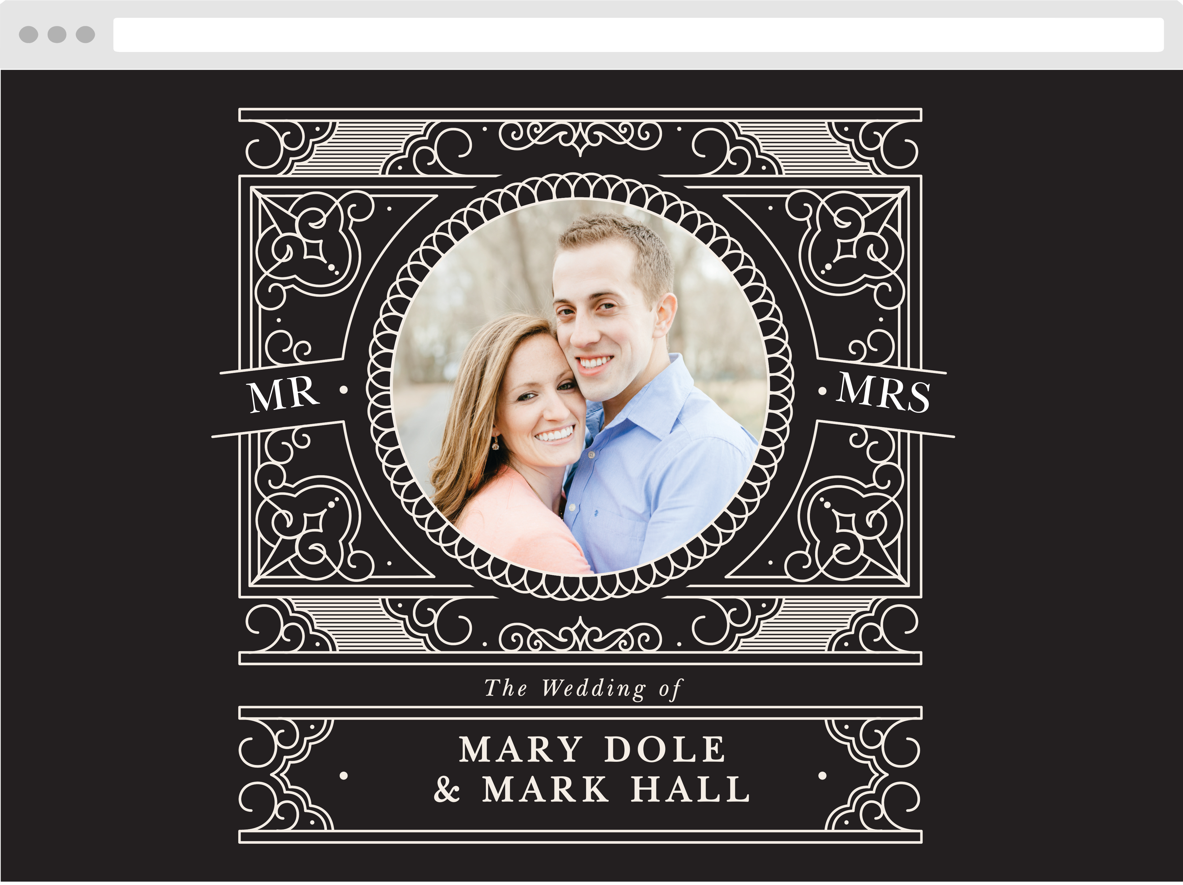 Our Union Wedding Website