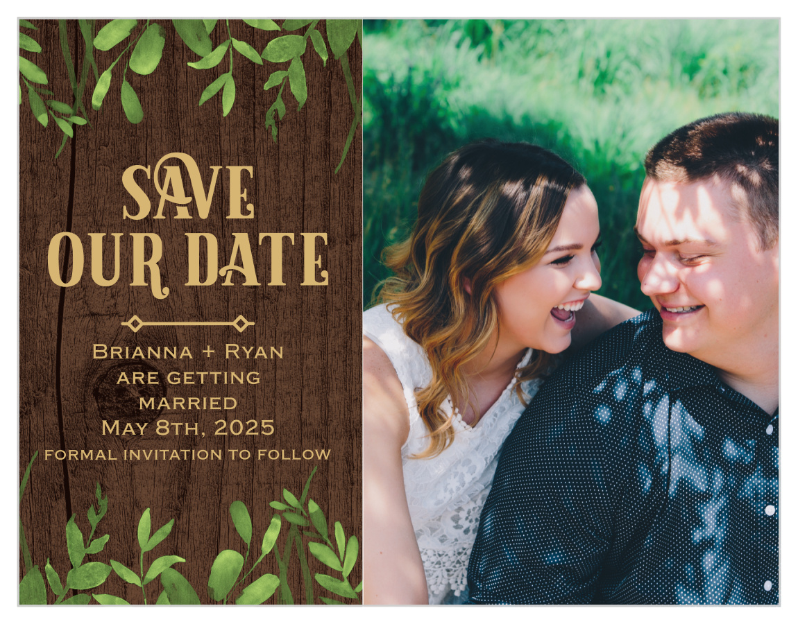 Forever In Love Save the Date Cards