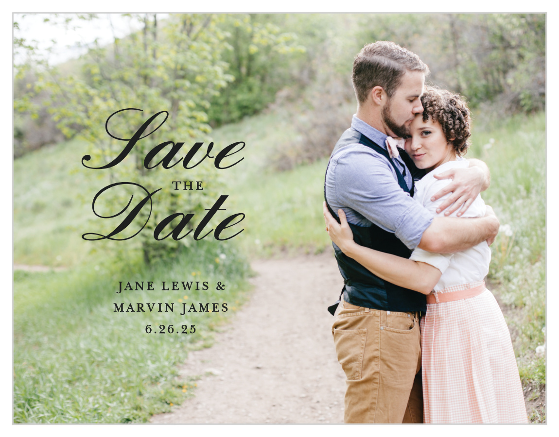 Forged Enchantment Save the Date Cards