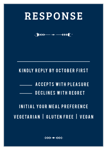 Tally up your future guests with our rustic Home Heart Response Cards! 