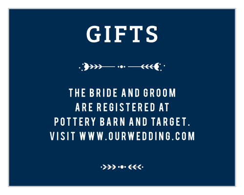 Get the gifts you want along with the gifts you need using the Home Heart Registry Cards! 