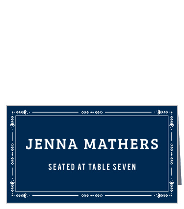 Keep your wedding day stress free with the Home Heart Place Cards!
