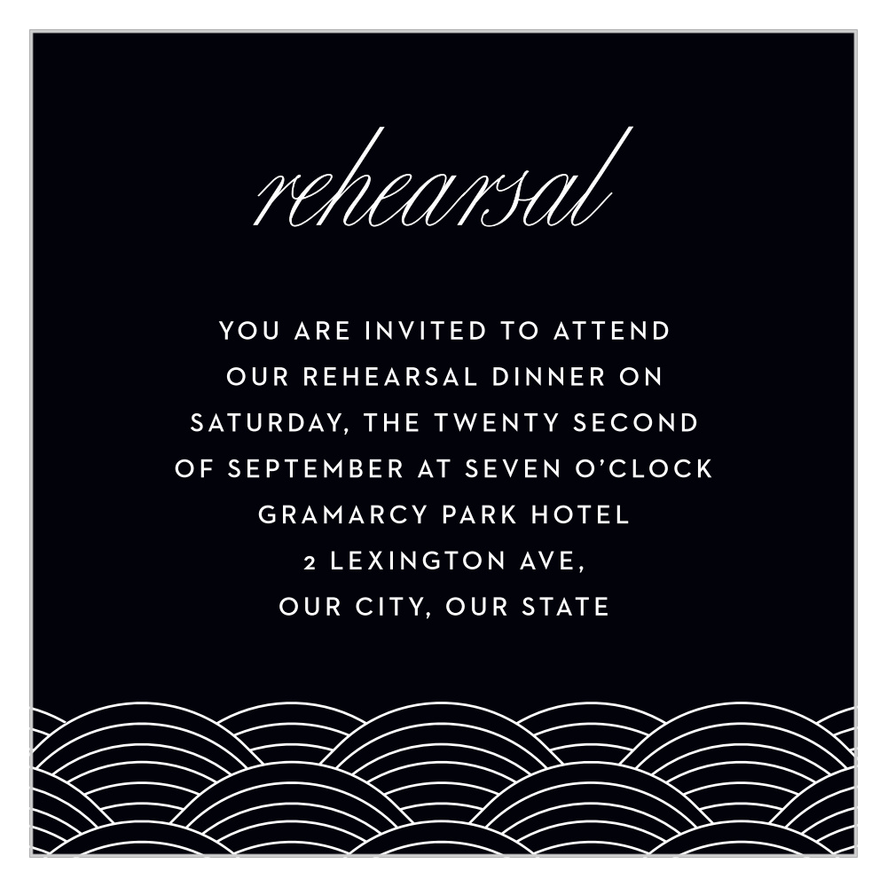 Philly Skyline Rehearsal Cards