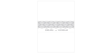 Organize your cards in a refined fashion and add a breathtaking finishing touch with our Houston Skyline Wedding Belly Bands. 