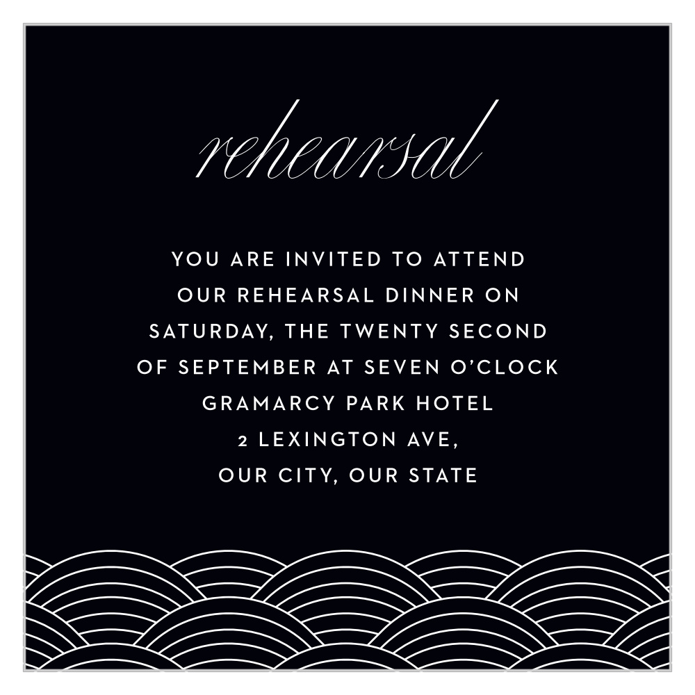 Denver Skyline Rehearsal Cards