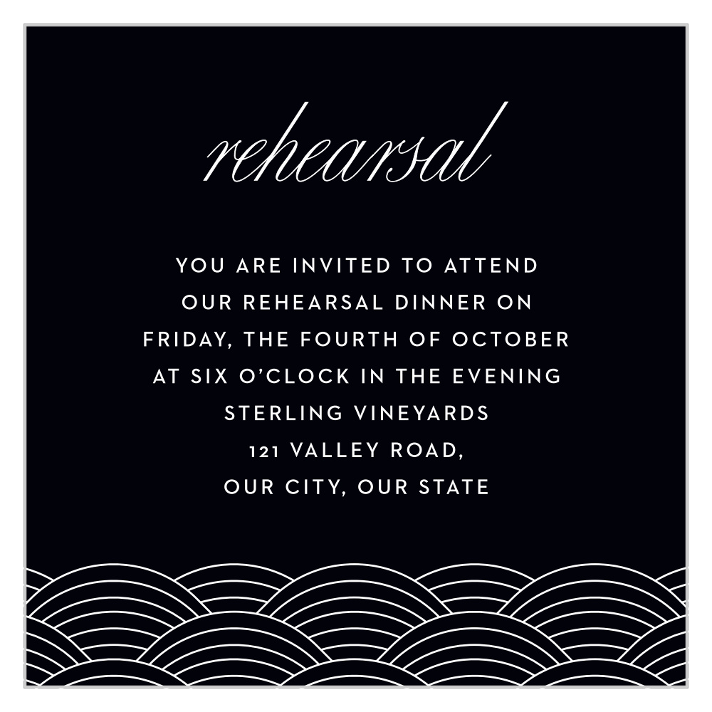 Los Angeles Skyline Rehearsal Cards
