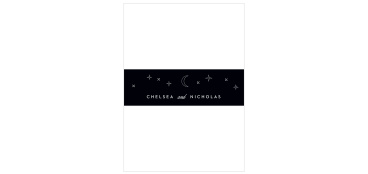 Add a breathtaking finishing touch and organization to your wedding cards with our Washington D.C. Skyline Wedding Belly Bands.