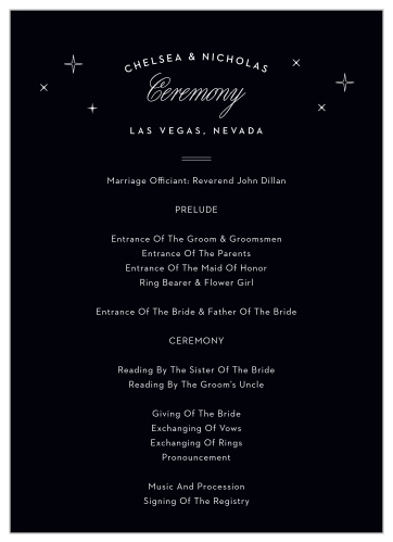 Las Vegas Skyline Save the Date Cards by Basic Invite