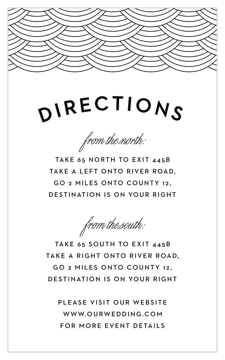 San Diego Skyline Direction Cards