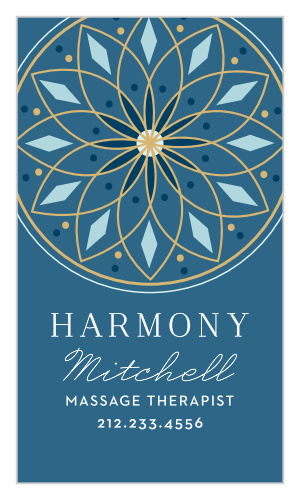 Harmony Spa Business Cards