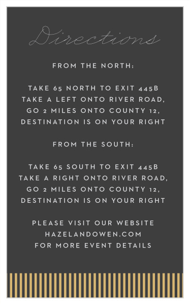 Help your loved ones find their way to the ceremony venue with our Magical Magician Bar Mitzvah Direction Cards.