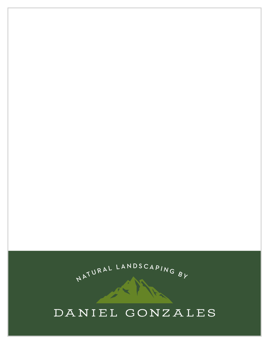 Mountain Logo Business Stationery