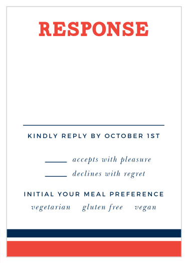 Our Sports Jersey Bar Mitzvah Response Cards are a fun for any sports lover!