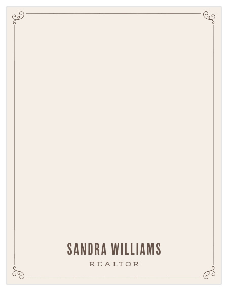 Let your potential clients know you're ready to put them in an amazing home with your Welcome Home Business Stationery.