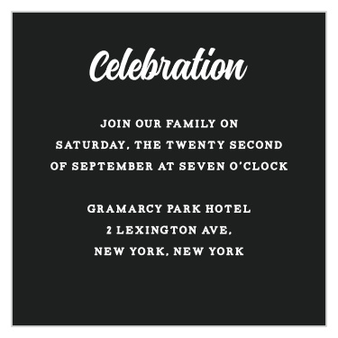 Our Soccer Stacks Bar MItzvah Reception Cards are a simple way to invite your closest friends and family to the ceremony!