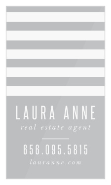 Our Bold Lines Clear Business Cards are stylish and modern!
