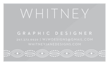 When it comes to representing yourself to new potential clients, few designs can do it better than our stunning Patterned Divider Clear Business Cards.