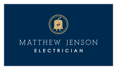 The perfect way to represent your business and expand your clientele list is with our Electrician Bulb Business Cards.