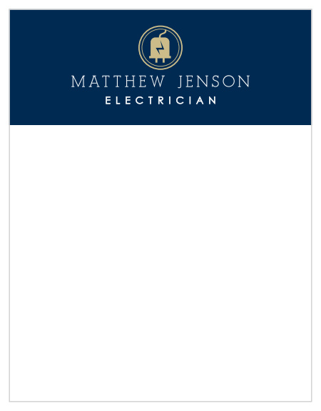 Add to your handwritten note to your clients with our Electrician Bulb Business Cards.