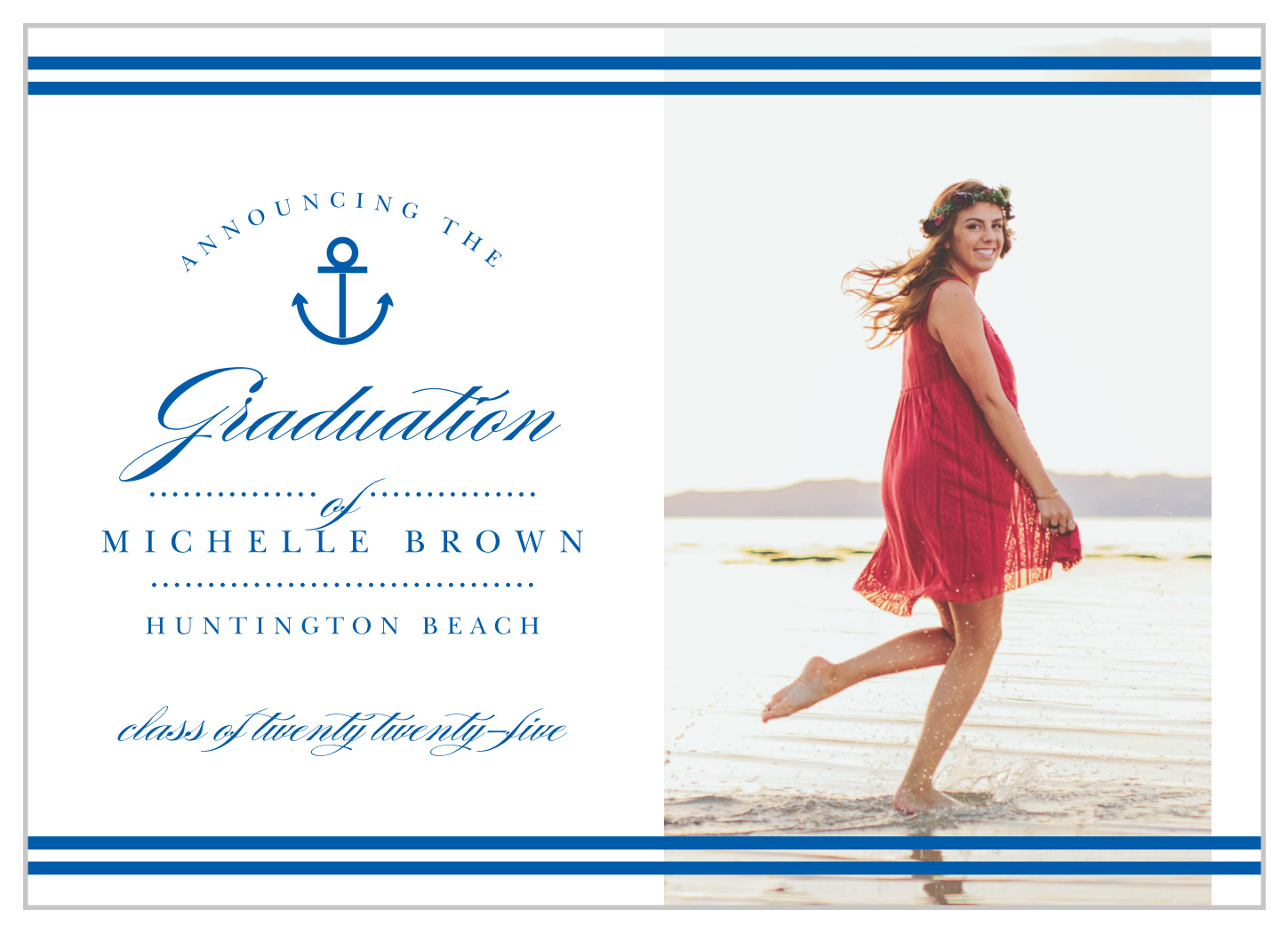 Little Anchor Graduation Announcements