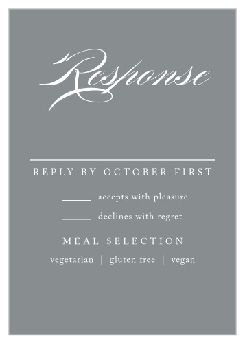 Simply Scripted Response Cards help you prepare for every guest and request.
