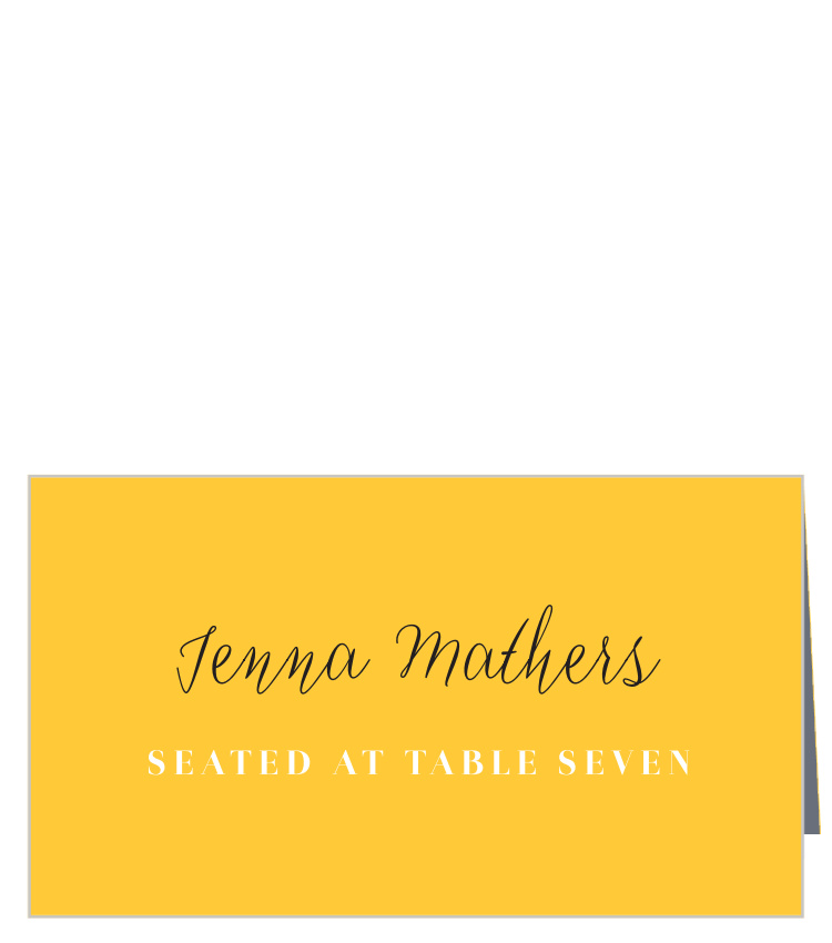 Bold Day Place Cards