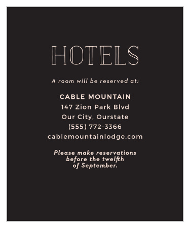 Surround yourself with your friends and family on your wedding day with our Photographic Love Wedding Invitations.