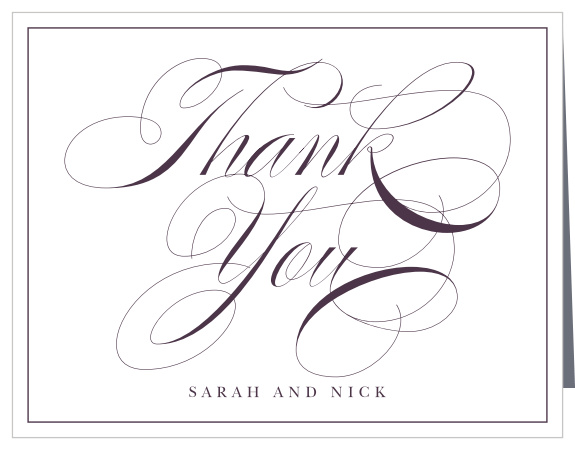 Express your gratitude to family and friends with the Scripted Love Thank You Cards. 