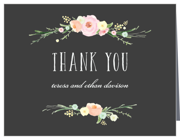 Once they receive your Flourishing Garden Vow Renewal Thank You Cards, your guests will be reliving all the fun they had at your big celebration for months to come!