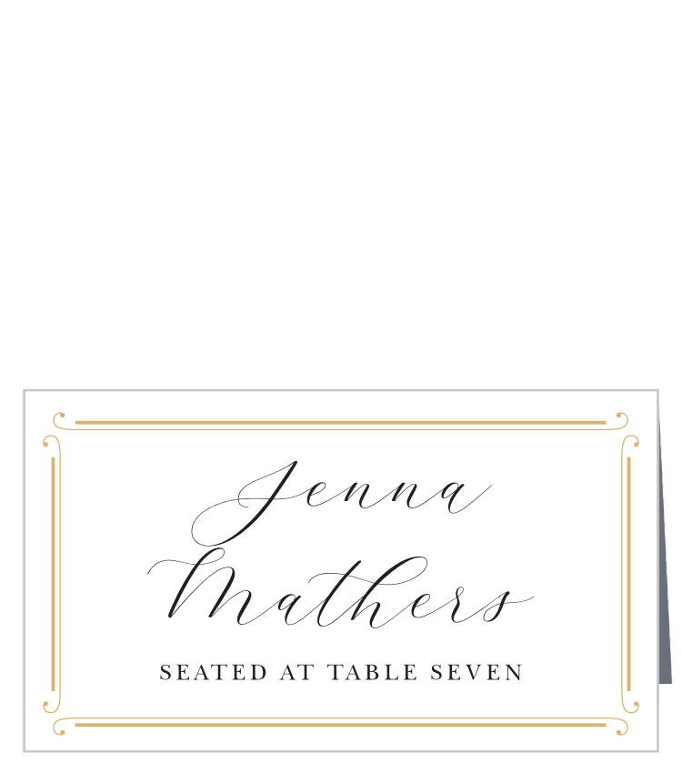 Country Estate Place Cards
