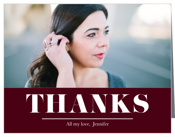 Important Year Graduation Thank You Card provide the space you need and the style you want in order to say everything on your mind.