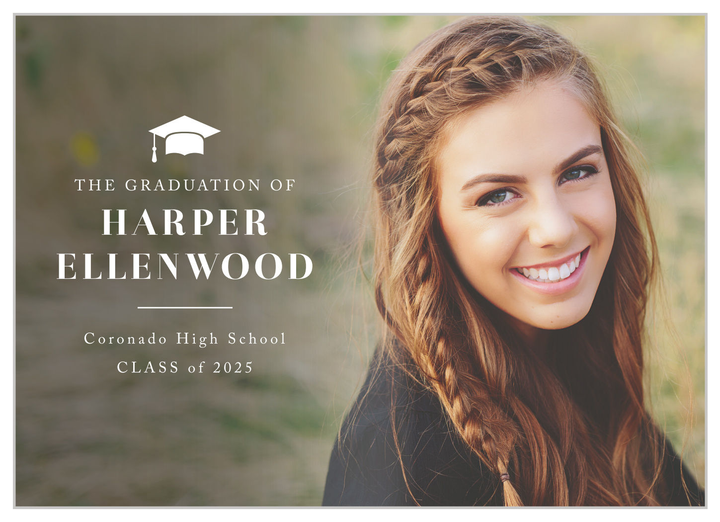 Commencement Cap Graduation Announcements