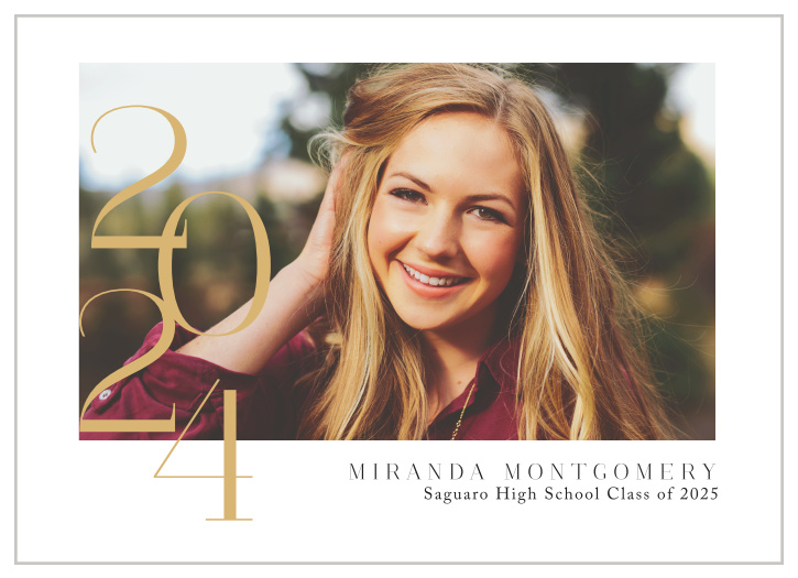 Momentous Year Graduation Announcements are the perfect way to broadcast to your family and friends about your big achievement.