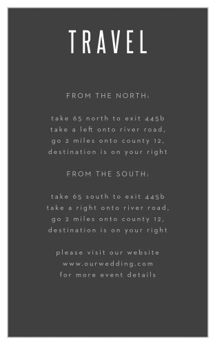 The Gilded Stroke Direction Cards a great example of minimalist design!  