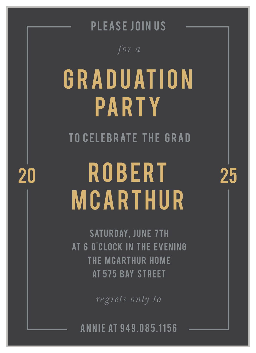 Proud Moment Graduation Invitations