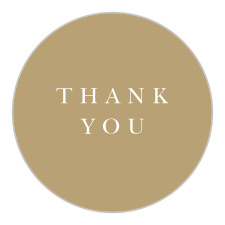 A simple, minimalist design makes the Oversize Script Wedding Stickers perfect for your elegant wedding!