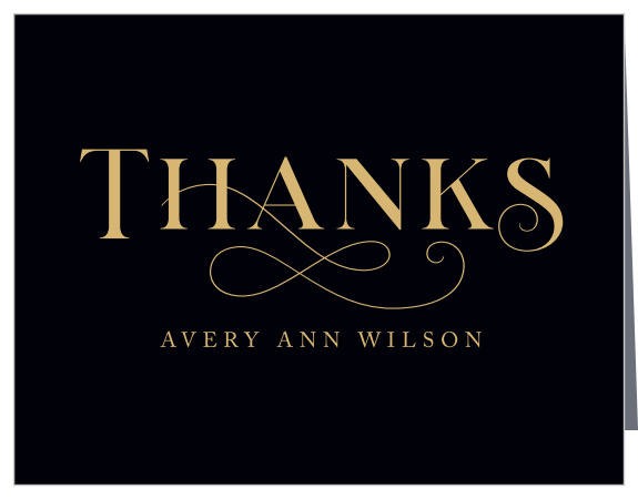 Our Mod Grad Graduation Thank You Card provides the style you want and the space you need to say everything that's on your mind.