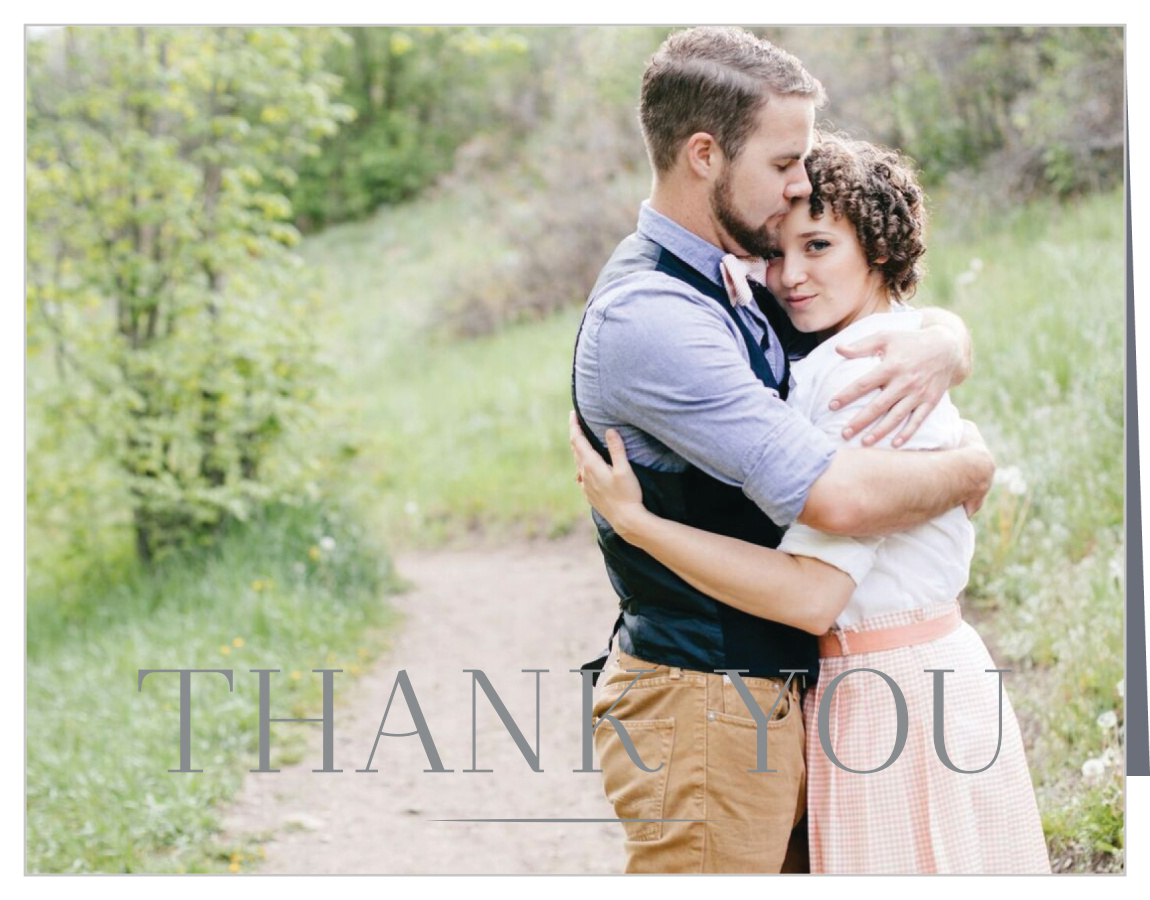 Classic Elegance Wedding Thank You Cards