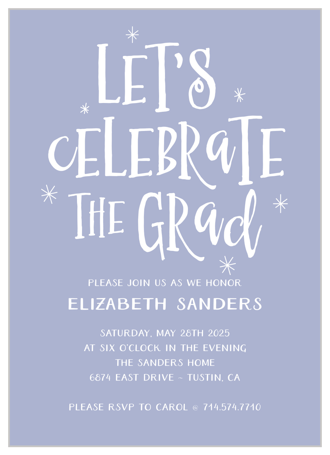 Moving Forward Graduation Invitations
