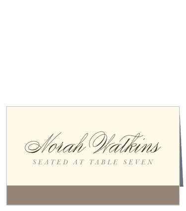 Modern Stacks Place Cards