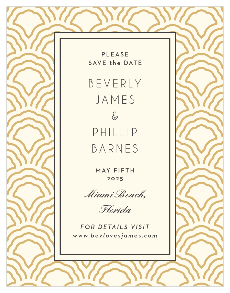 MaeMae's Beverly Save the Date Cards